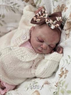 Reborn Baby Doll Artist Rose Bud Collectible Baby Girl Reborn Baby Doll Artist Rose Bud Collectible Baby Girl
