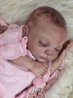 Reborn Baby Doll Artist Rose Bud Collectible Baby Girl Reborn Baby Doll Artist Rose Bud Collectible Baby Girl