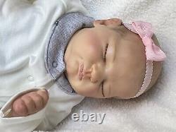 Reborn Baby Doll By Bonnie Brown/Adrie Stoete. It's QUINLYN from BabyWhispers