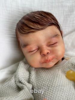 Reborn Baby Doll Christopher by Nikki Johnston Newborn Realistic- READY TO SHIP