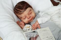Reborn Baby Doll Christopher by Nikki Johnston Newborn Realistic- READY TO SHIP