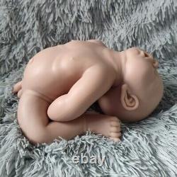 Reborn Baby Doll Girl 17 Inch Unpainted Full Silicone Floppy Doll Christmas Gift