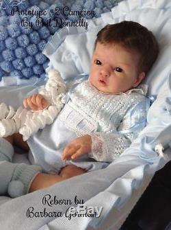 Reborn Baby Doll Lifelike Realistic Vinyl doll kit CameronPhil Donnelly Babies