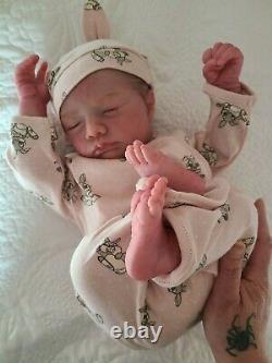 Reborn Baby Doll Miranda Asleep by Bountiful baby