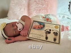 Reborn Baby Doll Miranda Asleep by Bountiful baby