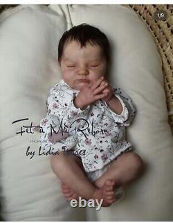 Reborn Baby Doll Quinlyn Bonnie Brown