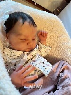 Reborn Baby Doll Quinlyn Bonnie Brown