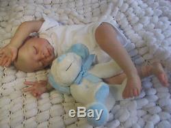 Reborn Baby Doll Silicone V Hand Painted Eva Helland Boy/girl Sunbeambabies Ghsp