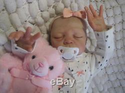 Reborn Baby Doll Silicone V Hand Painted Eva Helland Boy/girl Sunbeambabies Ghsp