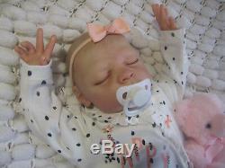 Reborn Baby Doll Silicone V Hand Painted Eva Helland Boy/girl Sunbeambabies Ghsp