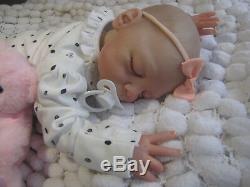 Reborn Baby Doll Silicone V Hand Painted Eva Helland Boy/girl Sunbeambabies Ghsp