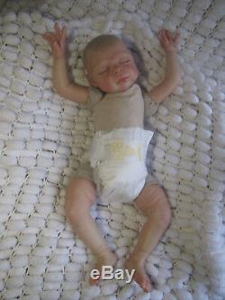 Reborn Baby Doll Silicone V Hand Painted Eva Helland Boy/girl Sunbeambabies Ghsp