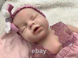 Reborn Baby Doll, Soft Full Body Silicone, Girl, Feels Like A Real Baby 18