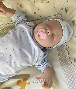 Reborn Baby Dolls 18 Inch 45 cm Full Vinyl Body Realistic Newborn Baby Sleepi