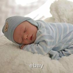 Reborn Baby Dolls 18 Inch 45 cm Full Vinyl Body Realistic Newborn Baby Sleepi