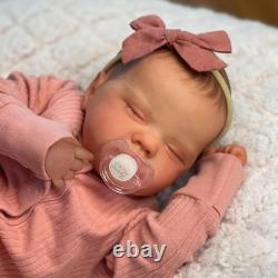 Reborn Baby Dolls 18 Inch Realist Life-Like Girl with Accessories Replacement
