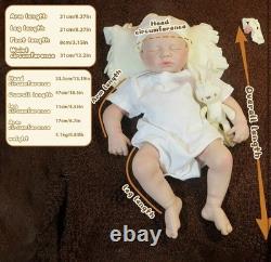 Reborn Baby Dolls 20.5 inch Silicone Reborn Baby Dolls Full Body Lifelike