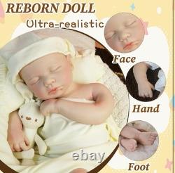 Reborn Baby Dolls 20.5 inch Silicone Reborn Baby Dolls Full Body Lifelike