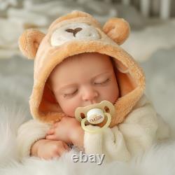 Reborn Baby Dolls Boy, 17 Inch Realistic Doll with Accessories Soft