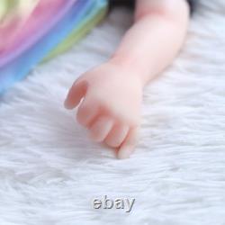 Reborn Baby Dolls Girl 18.5 Inch Lifelike Newborn Real Life Poseable Realistic