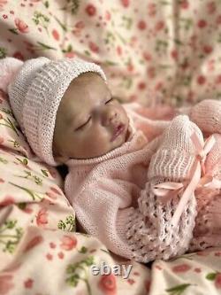 Reborn Baby Dolls Realistic 18 Inch Handmade Bebe Reborn Dolls Sleeping Girl