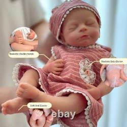 Reborn Baby Dolls Silicone Full Body 13 Inch Waterproof Realistic Newborn Baby