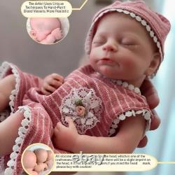 Reborn Baby Dolls Silicone Full Body 13 Inch Waterproof Realistic Newborn Baby