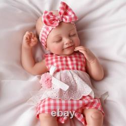 Reborn Baby Dolls Silicone Full Body 16 Inch Waterproof Realistic Newborn Baby