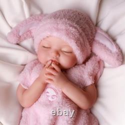 Reborn Baby Dolls Silicone Full Body 16 Inch Waterproof Realistic Newborn Baby