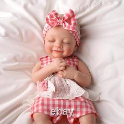 Reborn Baby Dolls Silicone Full Body 16 Inch Waterproof Realistic Newborn Baby