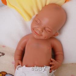 Reborn Baby Dolls Silicone Full Body 17.72 Realistic Newborn Baby Wheaten Color