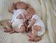 Reborn Baby Dolls Silicone Full Body 18 Inch Twins Newborn Baby Girls Alive D