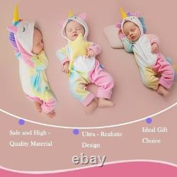 Reborn Baby Dolls Silicone Full Body 18 Inch Waterproof Realistic Newborn Baby