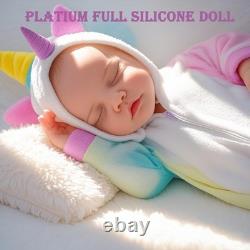 Reborn Baby Dolls Silicone Full Body 18 Inch Waterproof Realistic Newborn Baby