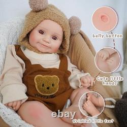 Reborn Baby Dolls Silicone Full Body 19.88in Waterproof Realistic Newborn Baby