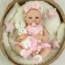 Reborn Baby Dolls Silicone Full Body 20 Inch Waterproof Realistic Newborn Baby