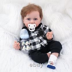 Reborn Baby Dolls Silicone Full Body 20 Inch Waterproof Realistic Newborn Baby
