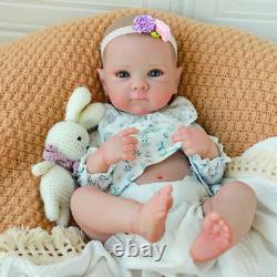 Reborn Baby Dolls Silicone Full Body 20 Inch Waterproof Realistic Newborn Baby
