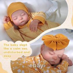 Reborn Baby Dolls Silicone Full Body 20 Inch Waterproof Realistic Newborn Baby