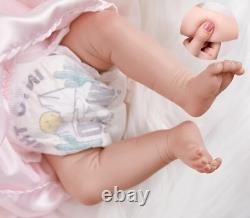 Reborn Baby Dolls Silicone Full Body 20 Inch Waterproof Realistic Newborn Baby