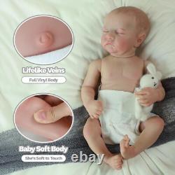 Reborn Baby Dolls Silicone Full Body 20 Inch Waterproof Realistic Newborn Baby