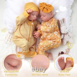 Reborn Baby Dolls Silicone Full Body 20 Inch Waterproof Realistic Newborn Baby