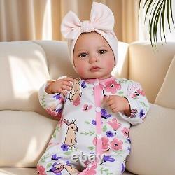Reborn Baby Dolls Silicone Full Body 20 Inch Waterproof Realistic Newborn Baby