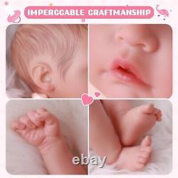 Reborn Baby Dolls Silicone Full Body 20 Inch Waterproof Realistic Newborn Baby