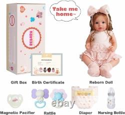 Reborn Baby Dolls Silicone Full Body 20 Inch Waterproof Realistic Newborn Baby