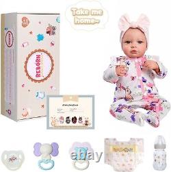 Reborn Baby Dolls Silicone Full Body 20 Inch Waterproof Realistic Newborn Baby