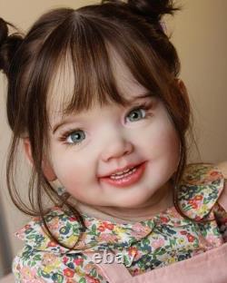 Reborn Baby Dolls Soft Vinyl Girl 28 Inch Newborn Toddler Reborn Lifelike realis