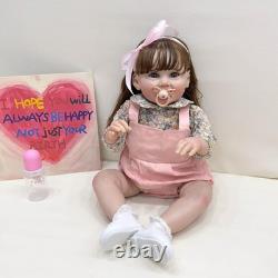 Reborn Baby Dolls Soft Vinyl Girl 28 Inch Newborn Toddler Reborn Lifelike realis