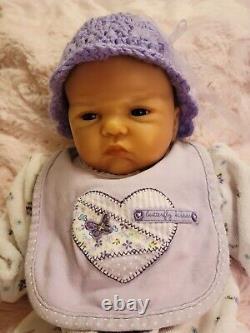 Reborn Baby Dolls pre owned By Doll Artist Sandy Faber 18 inch Gender Neutral