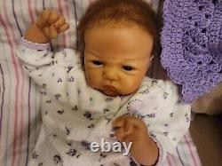 Reborn Baby Dolls pre owned By Doll Artist Sandy Faber 18 inch Gender Neutral